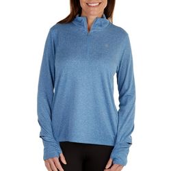 RB3 Active Womens Long Sleeve Quarter Zip Pullover