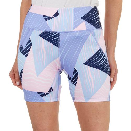 RB3 Active Womens 6 in. Graphic Stripes Print