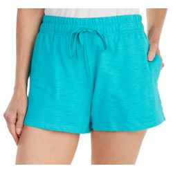 RB3 Active Womens 3 in. Solid Drawstring Pull On Shorts