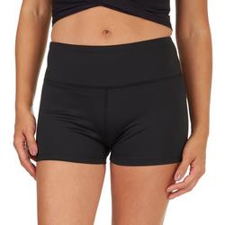 Womens 3 in. Solid Booty Shorts
