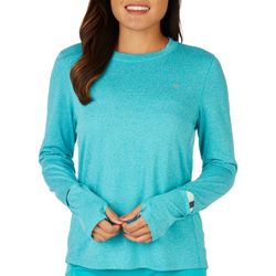 RB3 Active Womens Long Sleeve Pullover Pocket Tee