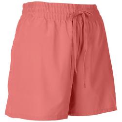 Womens 4 in.Solid Woven Shorts