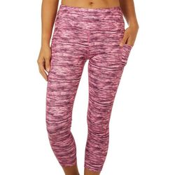 RB3 Active Womens 23 in. Print Graphic Pocket Capri