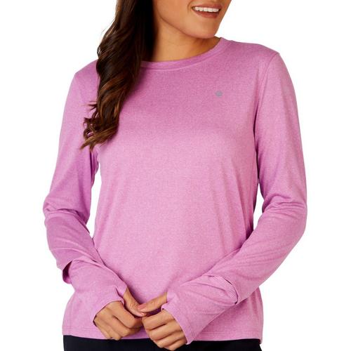 RB3 Active Womens Long Sleeve Pullover Pocket Tee
