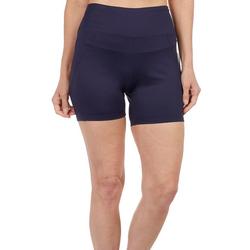 Womens 6 in. Solid  Bike Shorts