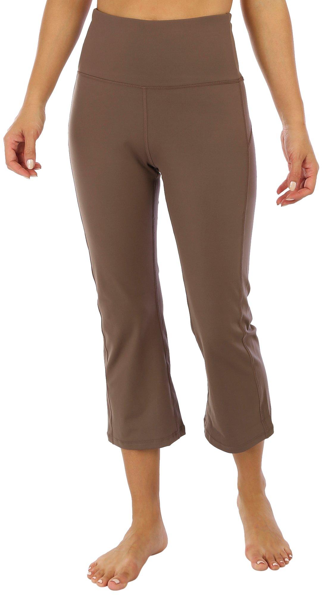VOGO Womens Absolutely Fit Double Peached Capris
