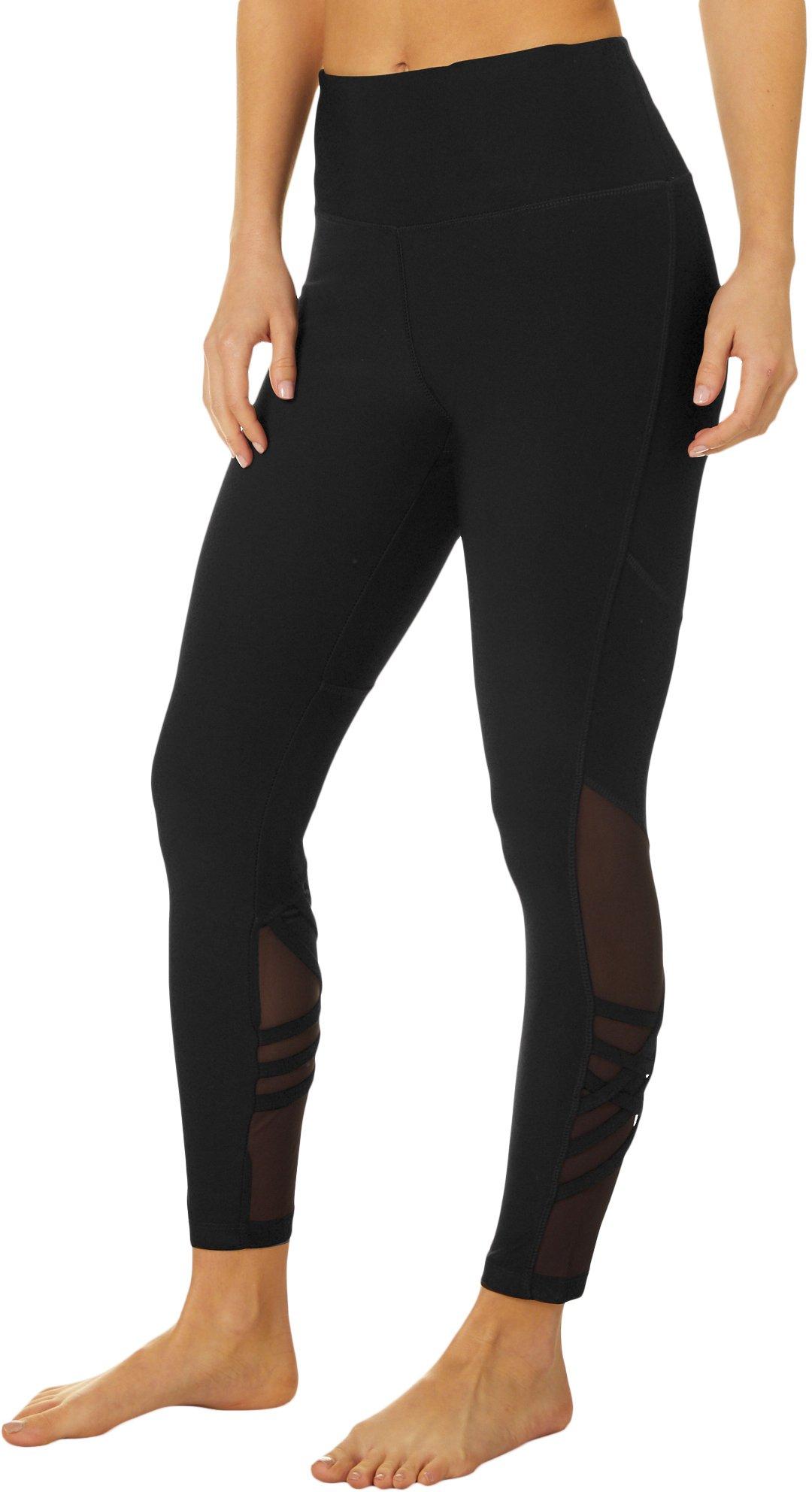 capri mesh leggings