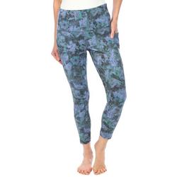 Womens 29in. Tummy Control Peached Novelty Capris