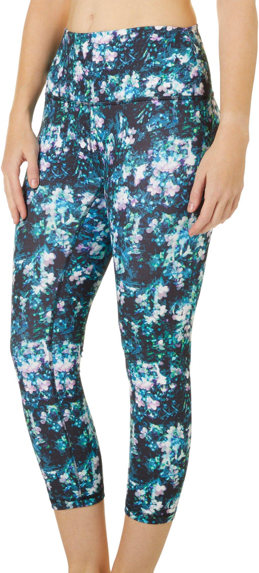 Rbx Womens Feminine Floral Print Capri Leggings Bealls Florida - multi rbx games