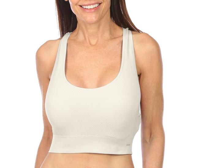 6 Pack: Medium Support Racerback Wirefree Cami Crop Top Fully Adjustable  Sports Bra Yoga Top (White, Small) at  Women's Clothing store