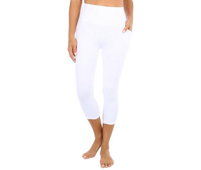 RBX Active Women's Lightweight Woven Capri Pant With Pockets