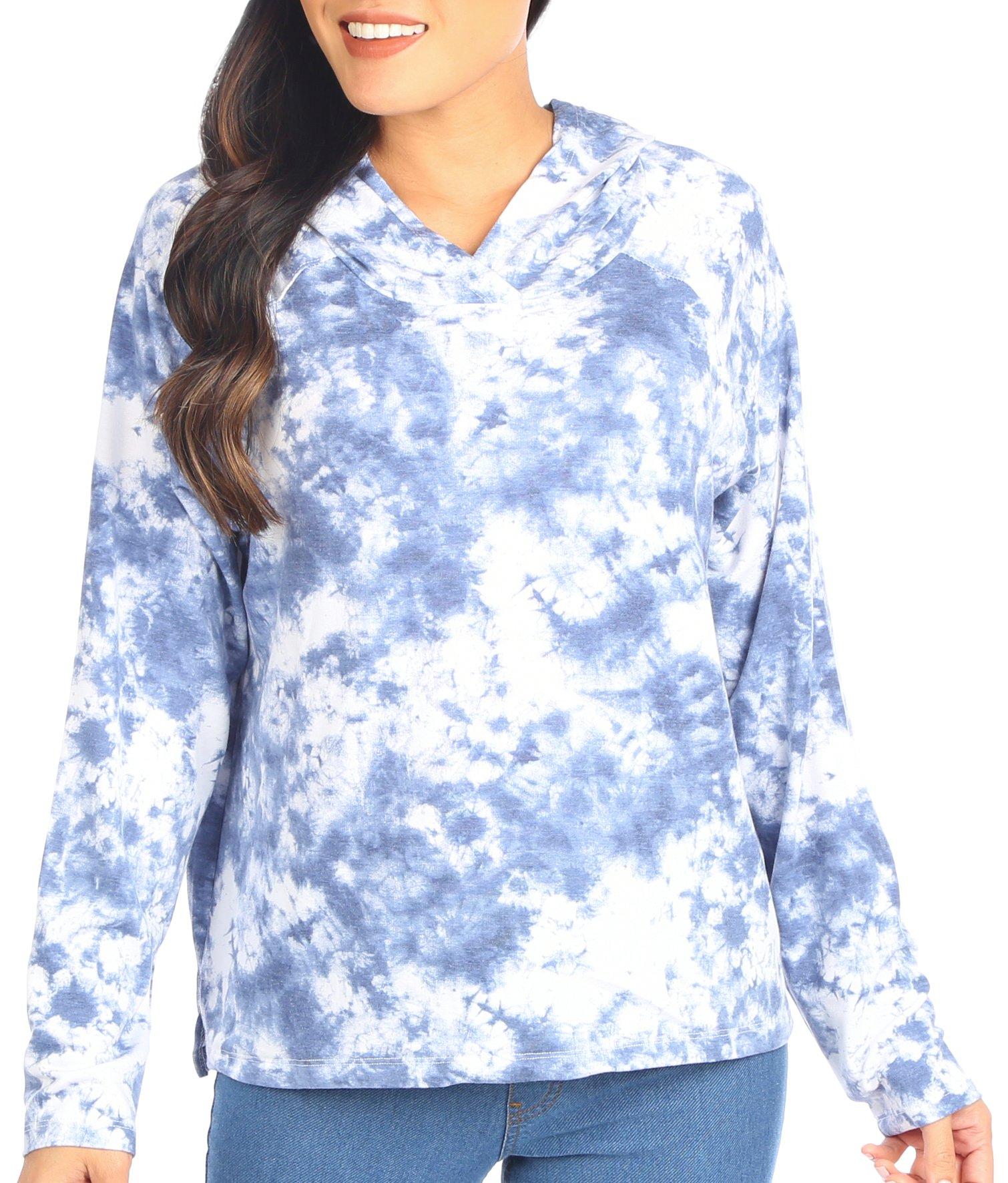 RBX Womens Tie Dye Soft Touch Long Sleeve