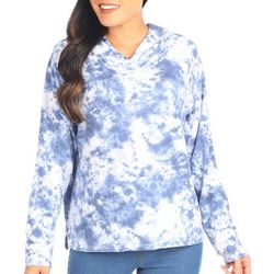 RBX Womens Tie Dye Soft Touch Long Sleeve Hoodie
