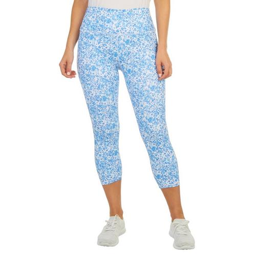 RBX Womens 21 in. Floral Hi-Rise Squat Proof