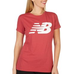 New Balance Womens Short Sleeve Logo T-Shirt