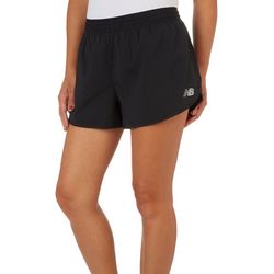 New Balance Womens 3 in. Solid Woven Active Shorts