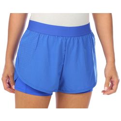 KYODAN Womens 3 in. Two-In-One Running Shorts