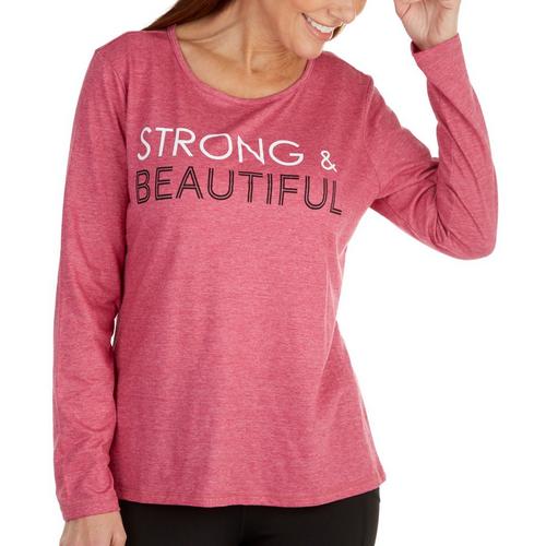 RB3 Active Womens Long Sleeve Strong & Beautiful