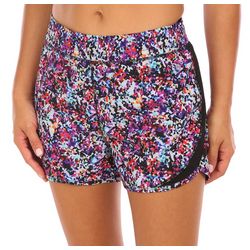 RB3 Active Womens 3 in. Woven Print Lined Running Shorts