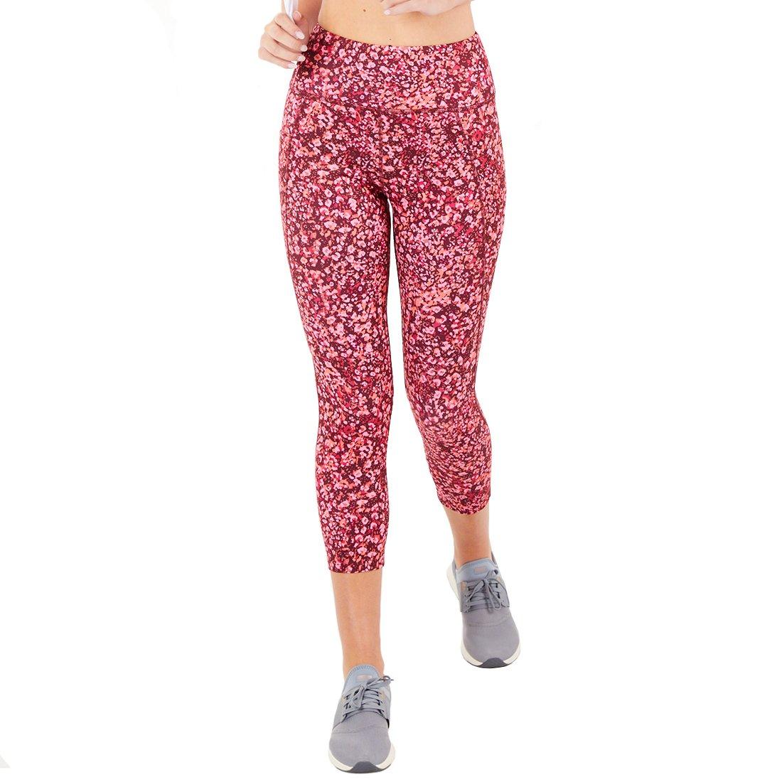 Womens Suave Print Tummy Control Capris