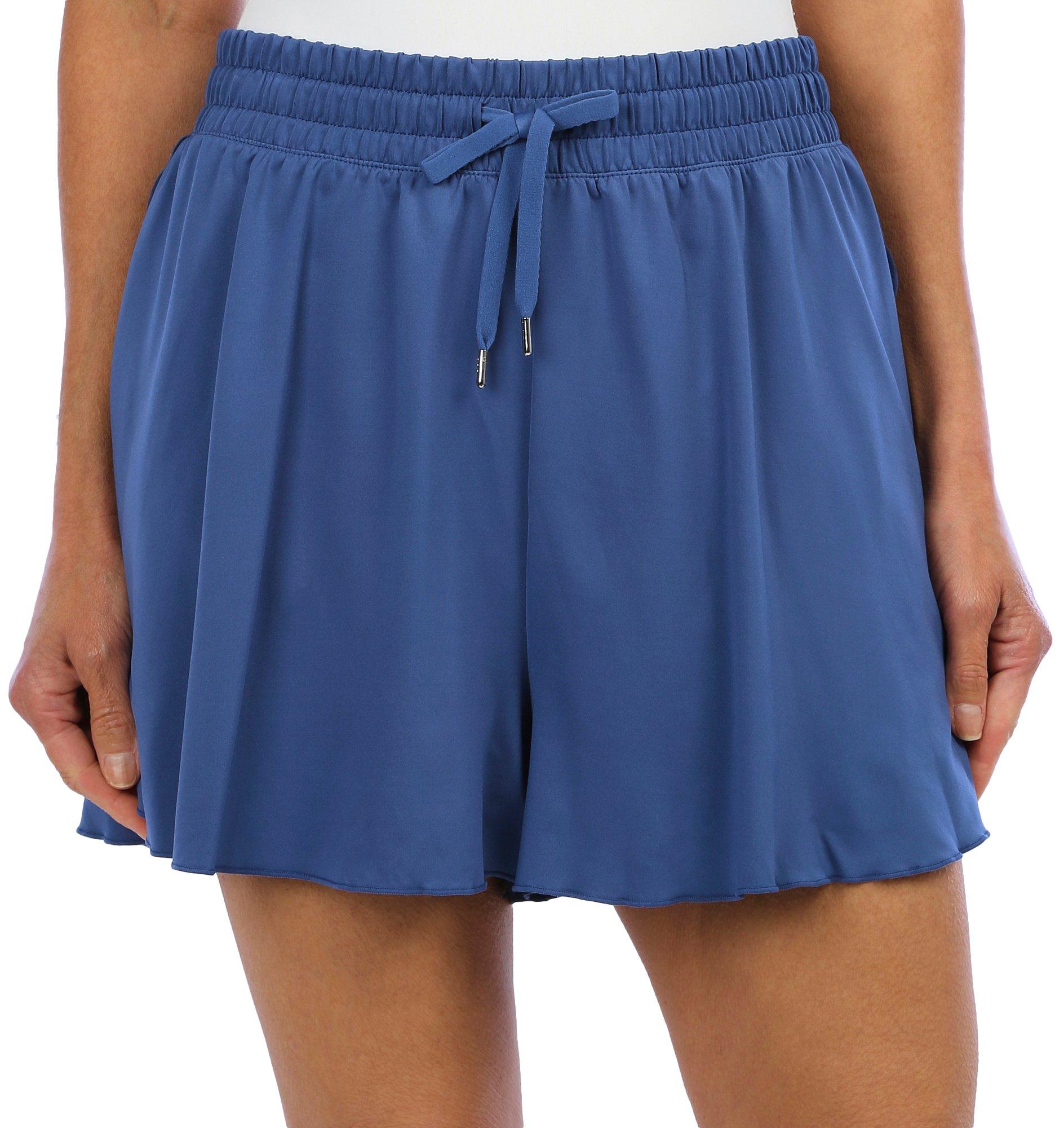 Womens 4 in. Solid Knit Shorts