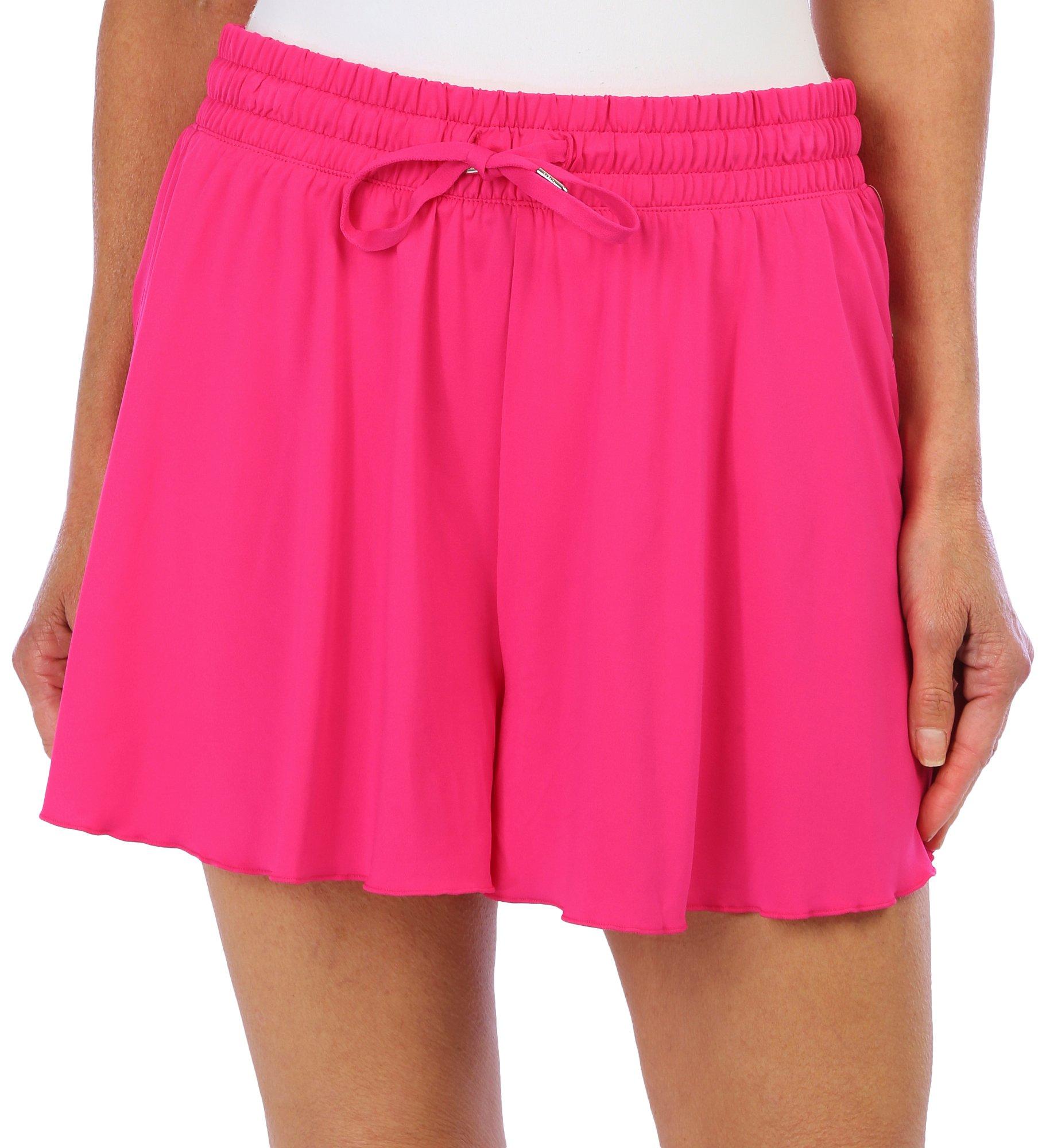 Brisas Womens 4 in. Solid Knit Shorts