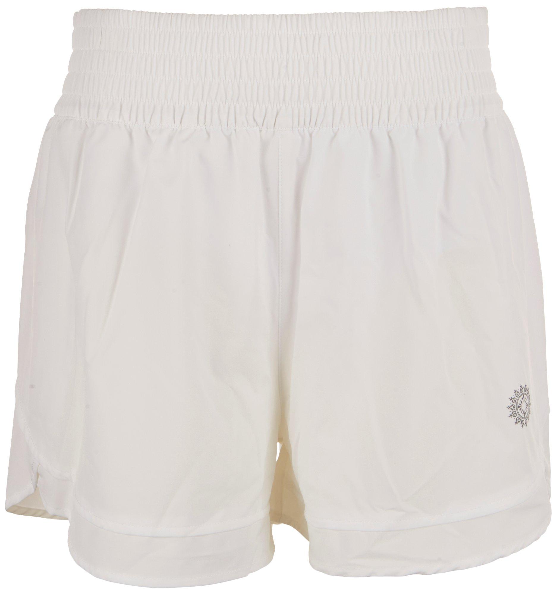 Brisas Womens 4 in. Solid Woven Shorts