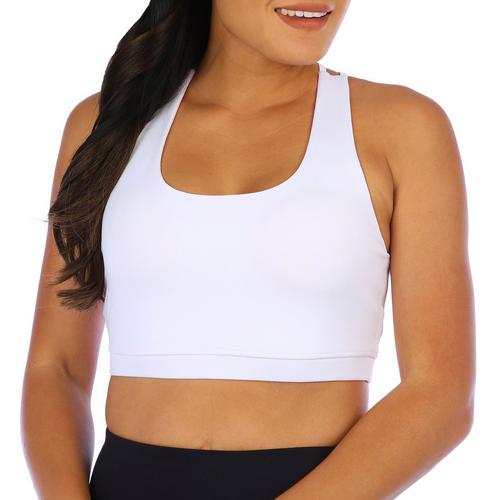 RB3 Active Womens Sleeveless Solid Strappy Sport Bra