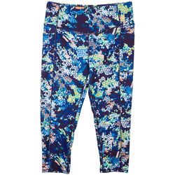 RB3 Active Womens Abstract Print Capris