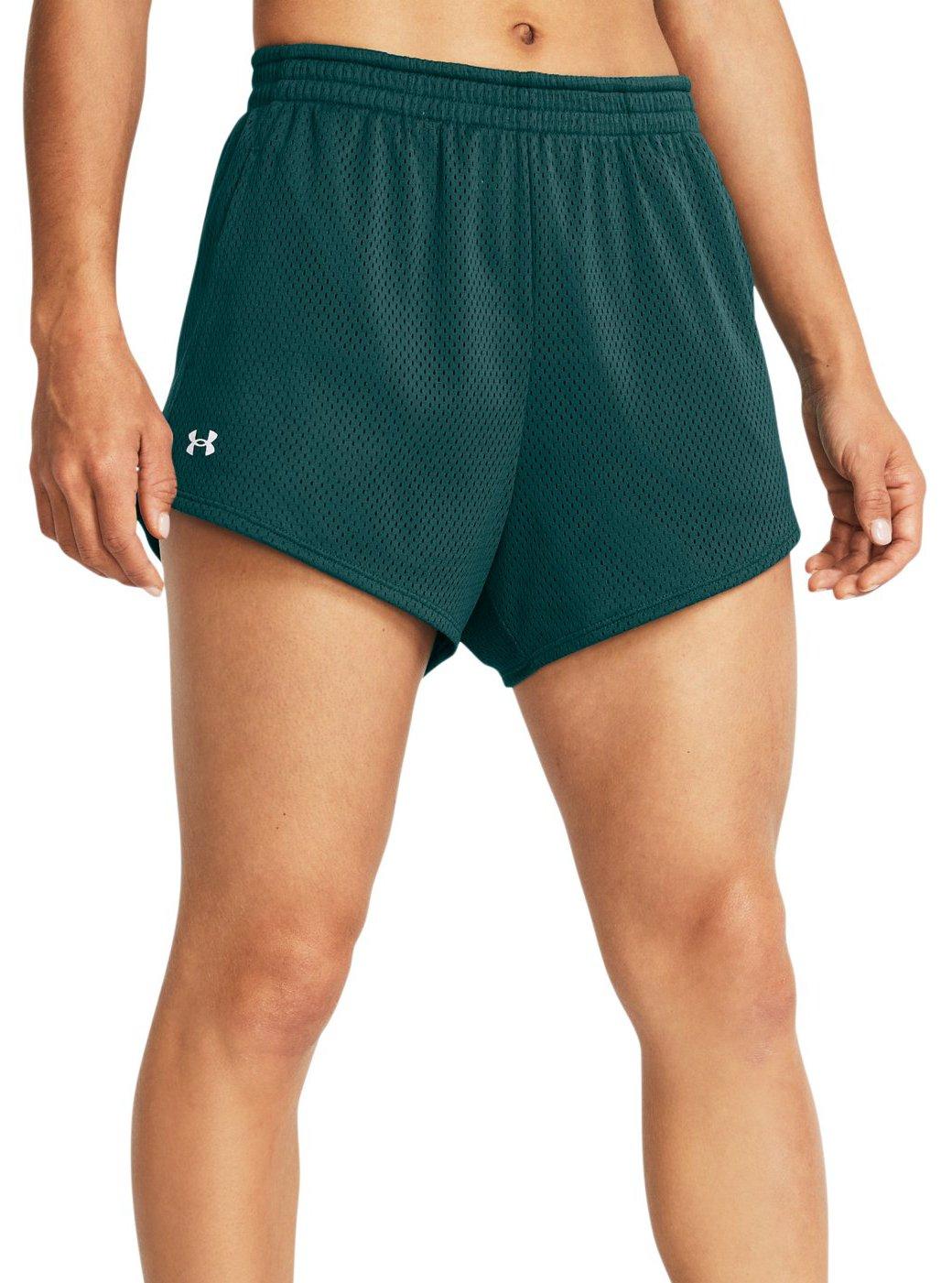 Womens  3 in. Play Up Active Mesh Shorts