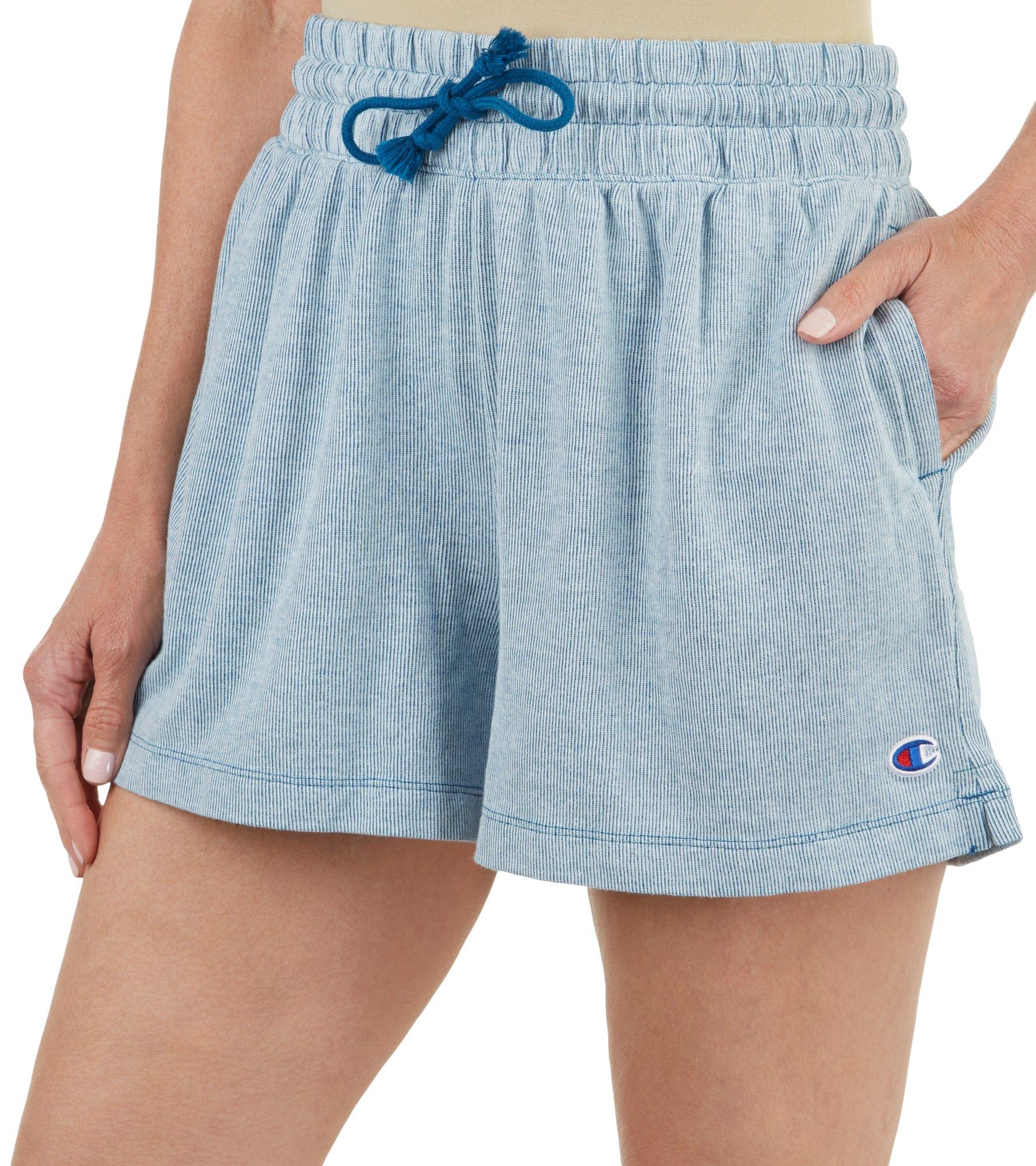 Womens 3 in. Solid Middleweight Cotton Shorts
