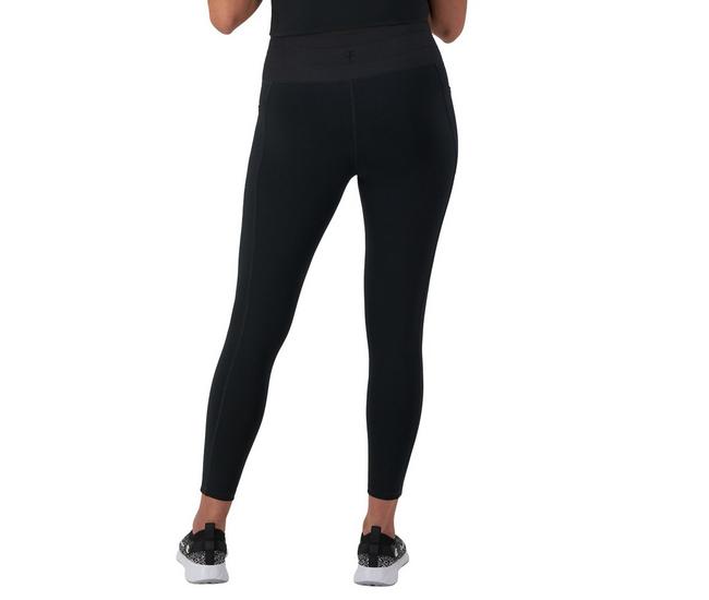 Vogo by Athletica Womens Leggings Activewear sz L mid rise black & white