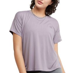Champion Womens Solid Soft Touch Essential Short Sleeve Tee