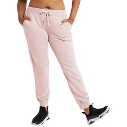 Champion Womens 29 in. Solid Fleece C Patch Joggers