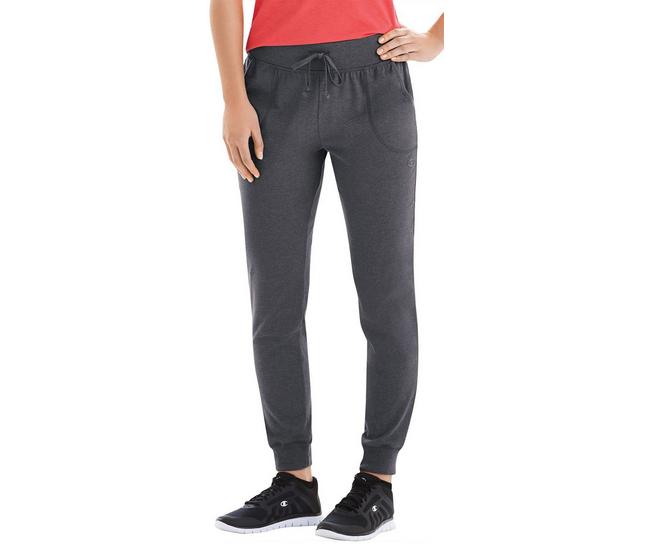 Sol Gym Cotton Tapered Sweatpants, Heather Grey