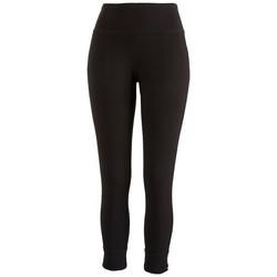 Womens Sport Solid Leggings With Logo
