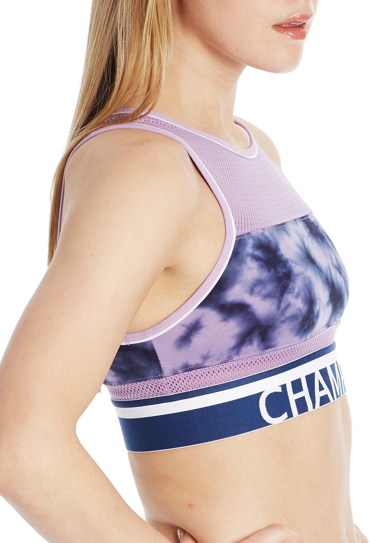 champion tie dye sports bra