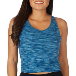 Champion Womens Soft Touch Space Dye Crop Top