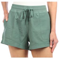 Womens Solid 3 in. Pique Shorts