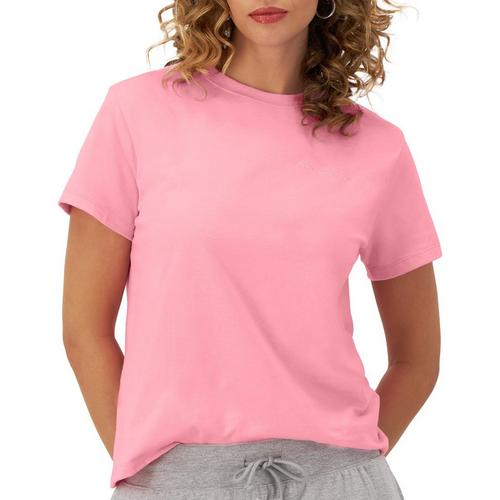 Champion Womens Classic Solid Short Sleeve Tee