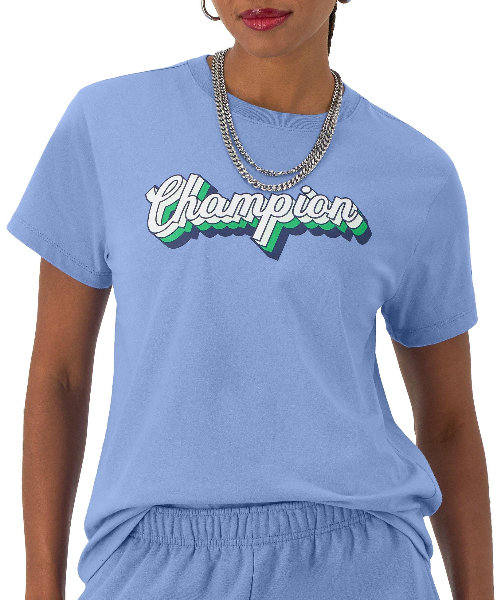 Champion Womens Classic Script Logo T-Shirt