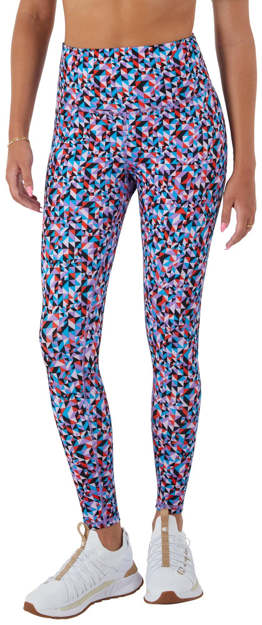 Champion Women's Authentic Women's Leggings, Authentic Graphic Tights,  Moisture-Wicking, 25