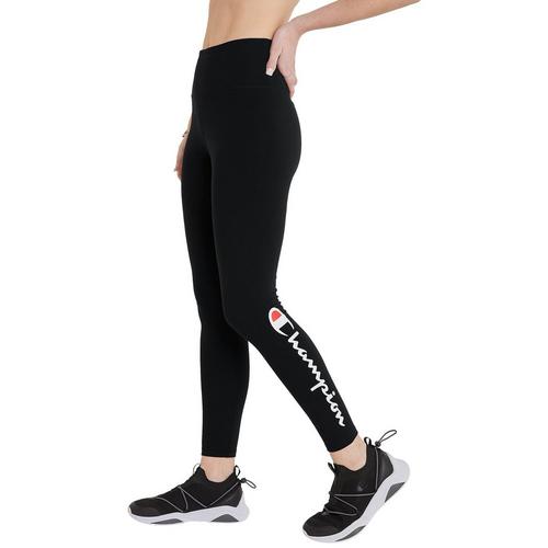 Champion Womens 25 in. Authentic Foil Shadow Tight