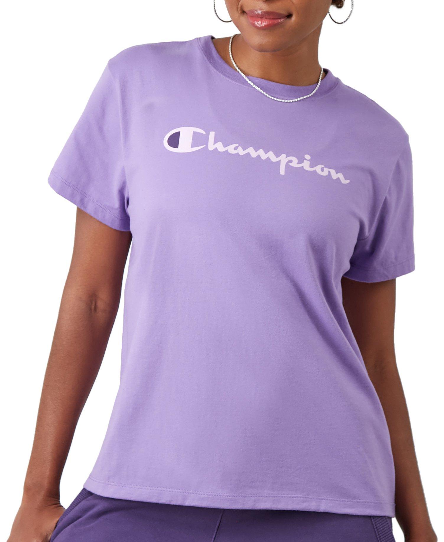 Champion Womens Classic Script Logo Tee