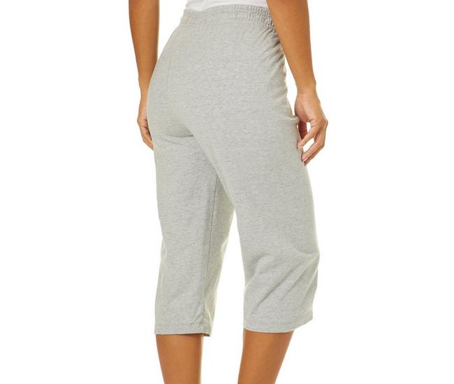 Athletic Works Women's Active Core Knit Capri (Small 4/6, Black) at   Women's Clothing store