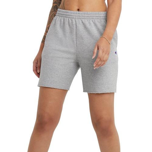Champion Womens 6.5 in. Solid Powerblend Fleece Shorts