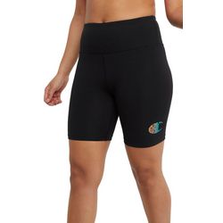 Champion Womens 7 in. Authentic Groovy Logo Bike Short