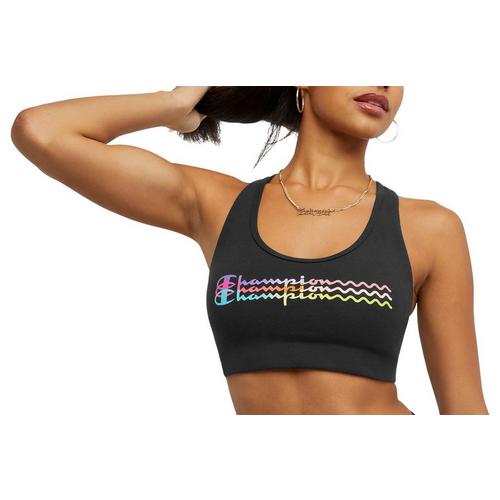 Champion Womens Authentic Ombre Waves Sports Bra
