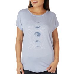 Gaiam Womens Intention Easy Fit Short Sleeve Tee