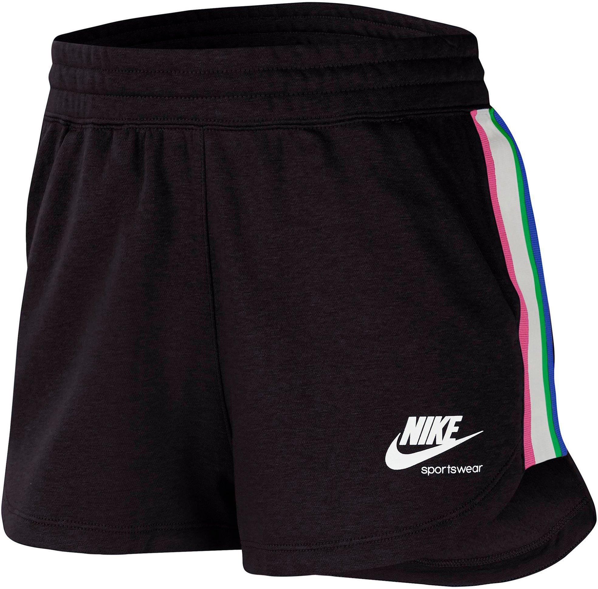 nike women's drawstring shorts